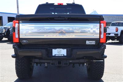 2024 Ford F-350 Platinum BLACK ON BLACK LIFTED DIESEL TRUCK 4X4 LOADED - Photo 4 - Gresham, OR 97030