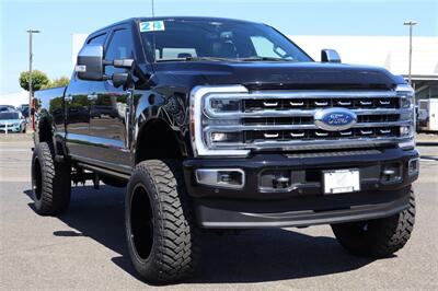 2024 Ford F-350 Platinum BLACK ON BLACK LIFTED DIESEL TRUCK 4X4 LOADED - Photo 8 - Gresham, OR 97030