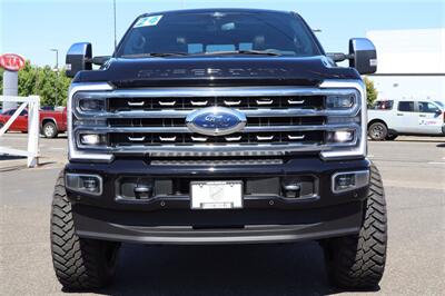 2024 Ford F-350 Platinum BLACK ON BLACK LIFTED DIESEL TRUCK 4X4 LOADED - Photo 9 - Gresham, OR 97030
