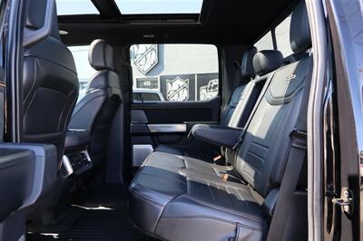 2024 Ford F-350 Platinum BLACK ON BLACK LIFTED DIESEL TRUCK 4X4 LOADED - Photo 29 - Gresham, OR 97030