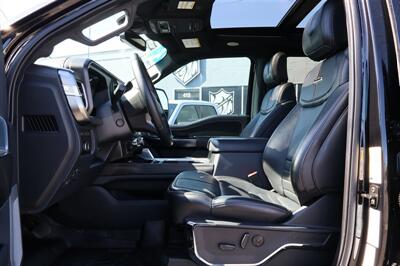 2024 Ford F-350 Platinum BLACK ON BLACK LIFTED DIESEL TRUCK 4X4 LOADED - Photo 19 - Gresham, OR 97030