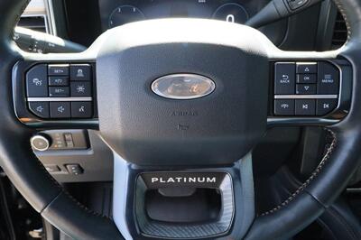 2024 Ford F-350 Platinum BLACK ON BLACK LIFTED DIESEL TRUCK 4X4 LOADED - Photo 22 - Gresham, OR 97030
