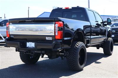 2024 Ford F-350 Platinum BLACK ON BLACK LIFTED DIESEL TRUCK 4X4 LOADED - Photo 6 - Gresham, OR 97030
