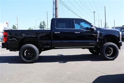 2024 Ford F-350 Platinum BLACK ON BLACK LIFTED DIESEL TRUCK 4X4 LOADED - Photo 7 - Gresham, OR 97030