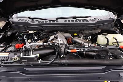 2025 Ford F-250 PLATINUM PLUSE  PLUSE GREY ON TRUFFLE LIFTED DIESEL TRUCK 4X4 LOADED - Photo 9 - Gresham, OR 97030