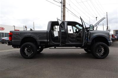 2025 Ford F-250 PLATINUM PLUSE  PLUSE GREY ON TRUFFLE LIFTED DIESEL TRUCK 4X4 LOADED - Photo 41 - Gresham, OR 97030