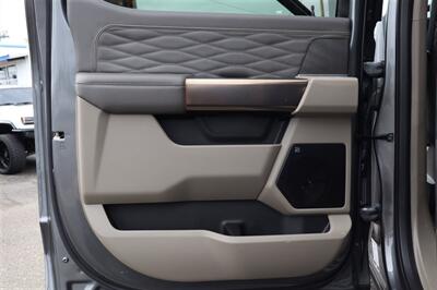 2025 Ford F-250 PLATINUM PLUSE  PLUSE GREY ON TRUFFLE LIFTED DIESEL TRUCK 4X4 LOADED - Photo 26 - Gresham, OR 97030