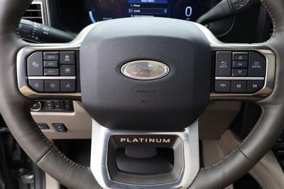 2025 Ford F-250 PLATINUM PLUSE  PLUSE GREY ON TRUFFLE LIFTED DIESEL TRUCK 4X4 LOADED - Photo 20 - Gresham, OR 97030