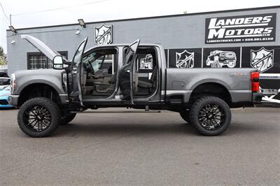 2025 Ford F-250 PLATINUM PLUSE  PLUSE GREY ON TRUFFLE LIFTED DIESEL TRUCK 4X4 LOADED - Photo 35 - Gresham, OR 97030