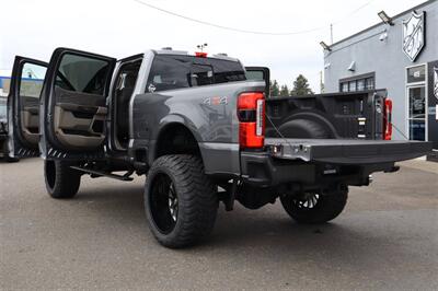 2025 Ford F-250 PLATINUM PLUSE  PLUSE GREY ON TRUFFLE LIFTED DIESEL TRUCK 4X4 LOADED - Photo 37 - Gresham, OR 97030