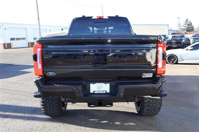 2025 Ford F-350 Platinum  LIFTED DIESEL TRUCK BLACK ON BLACK 4X4 LOADED - Photo 4 - Gresham, OR 97030