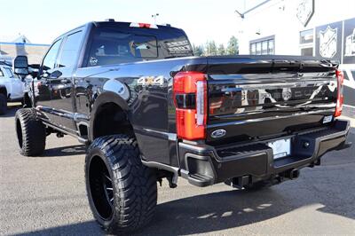 2025 Ford F-350 Platinum  LIFTED DIESEL TRUCK BLACK ON BLACK 4X4 LOADED - Photo 3 - Gresham, OR 97030
