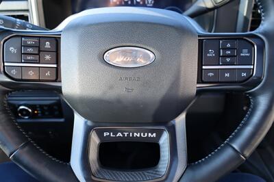 2025 Ford F-350 Platinum  LIFTED DIESEL TRUCK BLACK ON BLACK 4X4 LOADED - Photo 25 - Gresham, OR 97030