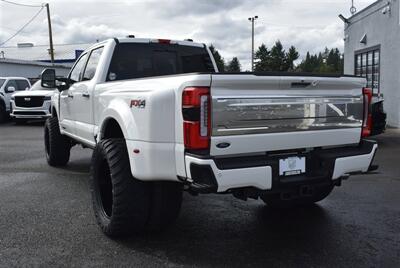 2024 Ford F-350 Platinum  LIFTED LONG BED DIESEL DUALLY  4X4 LOADED - Photo 3 - Gresham, OR 97030