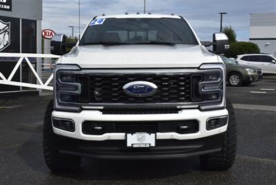 2024 Ford F-350 Platinum  LIFTED LONG BED DIESEL DUALLY  4X4 LOADED - Photo 8 - Gresham, OR 97030