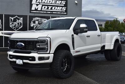 2024 Ford F-350 Platinum  LIFTED LONG BED DIESEL DUALLY  4X4 LOADED - Photo 1 - Gresham, OR 97030