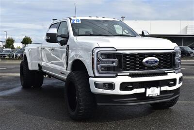 2024 Ford F-350 Platinum  LIFTED LONG BED DIESEL DUALLY  4X4 LOADED - Photo 7 - Gresham, OR 97030