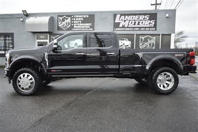 2024 Ford F-450 Super Duty Platinum  60 MILES HI OUTPUT LIFTED DIESEL LOADED