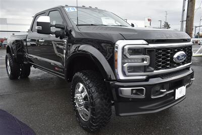 2024 Ford F-450 Super Duty Platinum  60 MILES HI OUTPUT LIFTED DIESEL LOADED - Photo 7 - Gresham, OR 97030