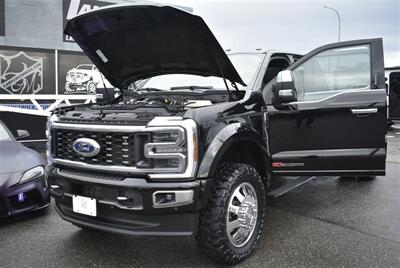 2024 Ford F-450 Super Duty Platinum  60 MILES HI OUTPUT LIFTED DIESEL LOADED - Photo 23 - Gresham, OR 97030