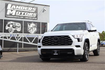 2025 Toyota Sequoia Platinum i-FORCE MAX i-FORCE MAX 3.4L twin-turbo V6 hybrid - Photo 1 - Gresham, OR 97030