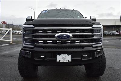 2024 Ford F-350 Platinum  CARMELO LEATHER LIFTED DIESEL TRUCK 4X4 LOADED - Photo 8 - Gresham, OR 97030