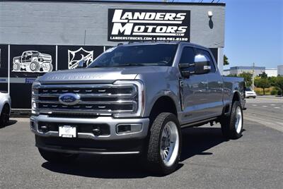 2023 Ford F-350 Platinum  LIFTED DIESEL TRUCK 4X4 LOADED - Photo 1 - Gresham, OR 97030