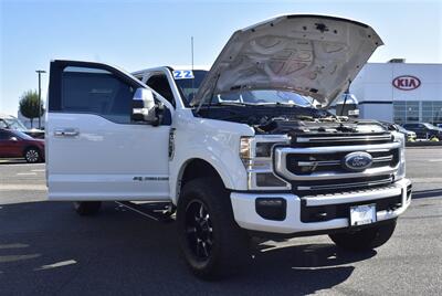 2022 Ford F-350 Platinum  LIFTED DIESEL TRUCK 4X4 LOADED - Photo 38 - Gresham, OR 97030