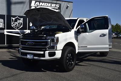 2022 Ford F-350 Platinum  LIFTED DIESEL TRUCK 4X4 LOADED - Photo 32 - Gresham, OR 97030