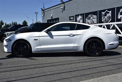 2022 Ford Mustang GT  WHITE ON BLACK 6 SPEED - Photo 2 - Gresham, OR 97030