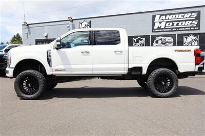 2024 Ford F-350 PLATINUM HI OUTPUT  LIFTED DIESEL TRUCK 4X4 LOADED - Photo 2 - Gresham, OR 97030