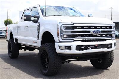2024 Ford F-350 PLATINUM HI OUTPUT  LIFTED DIESEL TRUCK 4X4 LOADED - Photo 8 - Gresham, OR 97030