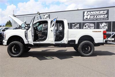 2024 Ford F-350 PLATINUM HI OUTPUT  LIFTED DIESEL TRUCK 4X4 LOADED - Photo 38 - Gresham, OR 97030