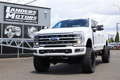 2024 Ford F-350 PLATINUM HI OUTPUT  LIFTED DIESEL TRUCK 4X4 LOADED - Photo 1 - Gresham, OR 97030