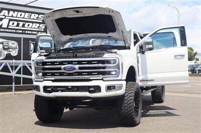 2024 Ford F-350 PLATINUM HI OUTPUT  LIFTED DIESEL TRUCK 4X4 LOADED - Photo 37 - Gresham, OR 97030