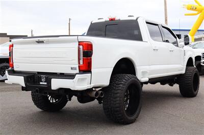2023 Ford F-350 PLATINUM HO OUTPUT LIFTED DIESEL TRUCK 4X4 LOADED - Photo 6 - Gresham, OR 97030