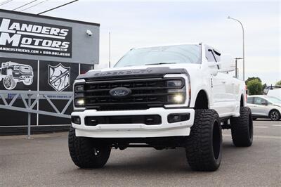 2023 Ford F-350 PLATINUM HO OUTPUT LIFTED DIESEL TRUCK 4X4 LOADED - Photo 1 - Gresham, OR 97030