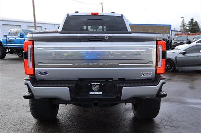 2024 Ford F-350 Platinum  LIFTED DIESEL TEMOR TRUCK 4X4 LOADED - Photo 4 - Gresham, OR 97030