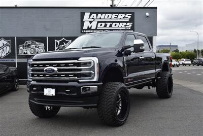 2024 Ford F-350 Platinum  LIFTED DIESEL 24 " RIMS 38 " TIRES LOADED - Photo 1 - Gresham, OR 97030