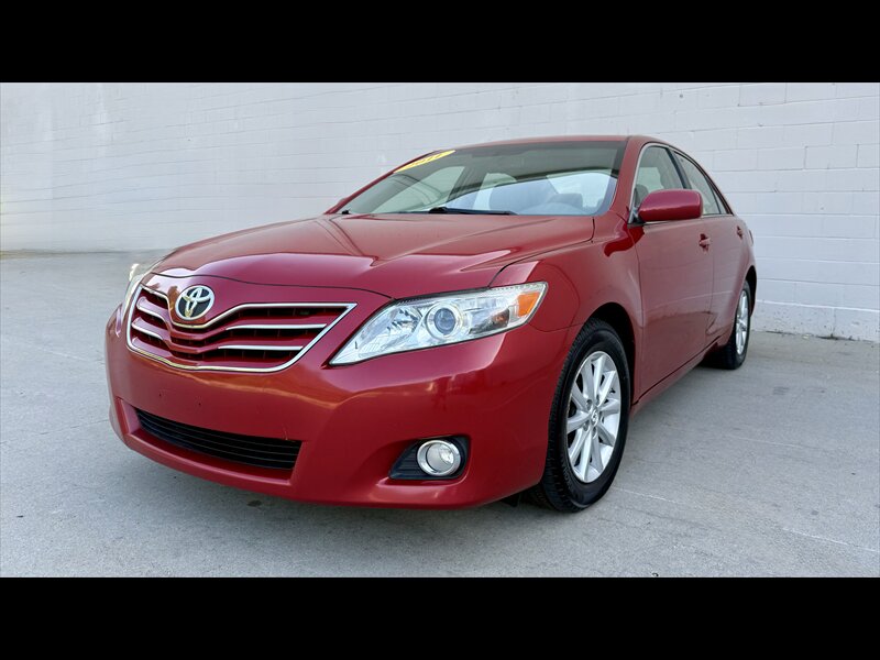 Barcelona Red Metallic 2011 Toyota Camry Sedan Front-Wheel Drive Automatic