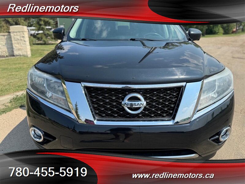 2015 Nissan Pathfinder PLATINUM-PKG, AWD, LEATHER/ROOF/DVD!!!  