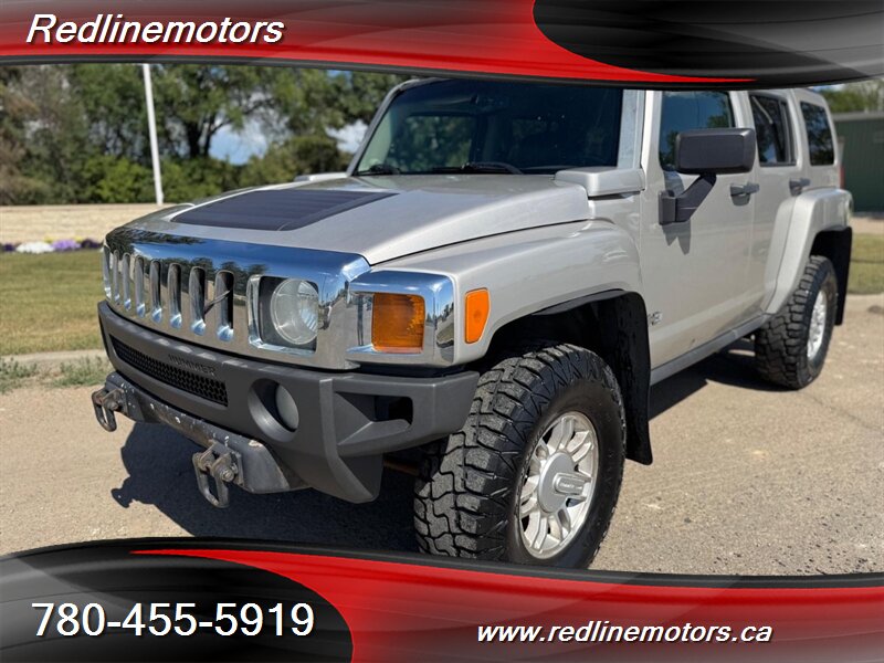 2007 Hummer H3 Premium-PKG, 4X4, AUTO, LEATHER, DRIVES GOOD! - Photo 1 - Edmonton, AB T6V 1H4