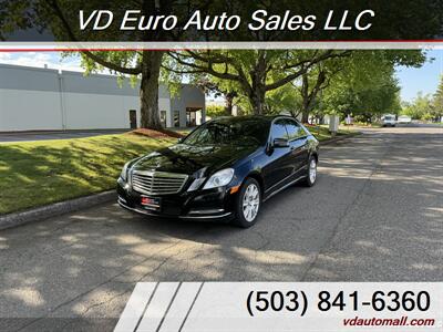 2013 Mercedes-Benz E 350 Luxury 4MATIC  AWD - Photo 1 - Portland, OR 97218