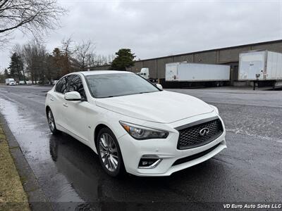 2018 INFINITI Q50 3.0T Luxe  Clean title!