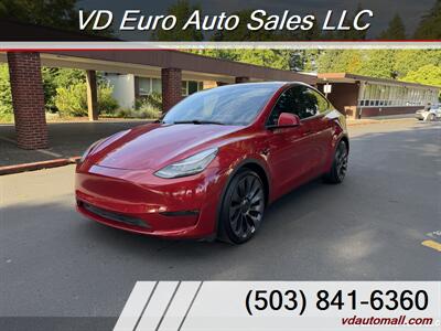 2020 Tesla Model Y Long Range PERFORMANCE AWD - Photo 1 - Portland, OR 97218