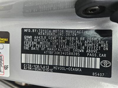 2004 Toyota Camry XLE V6   - Photo 19 - Philadelphia, PA 19111