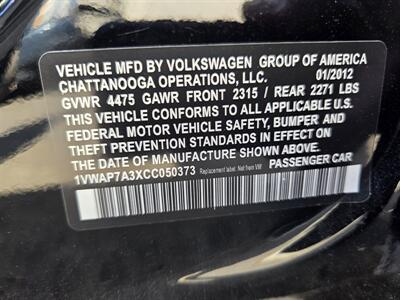 2012 Volkswagen Passat S PZEV   - Photo 19 - Philadelphia, PA 19111