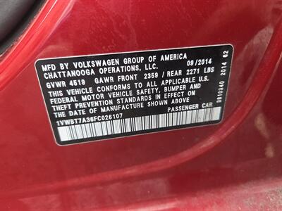 2015 Volkswagen Passat 1.8T SE   - Photo 16 - Philadelphia, PA 19111