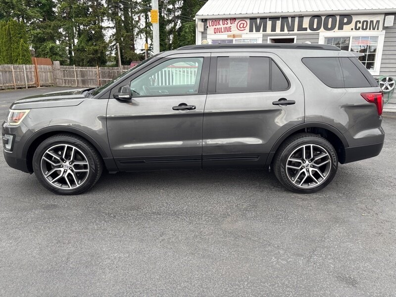 2016 Gray Ford Explorer Sport for Sale in Marysville WA - Arlingtom WA at Mountain Loop Cars Stock 11194 VIN 1FM5K8GT8GGB06885