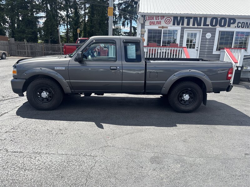 Gray 2010 Ford Ranger Pickup Truck Four-Wheel Drive 5-Speed Manual